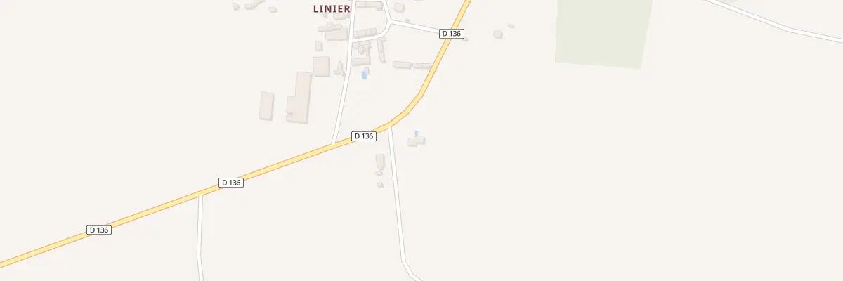 Plan du 1 Linier à Nalliers
