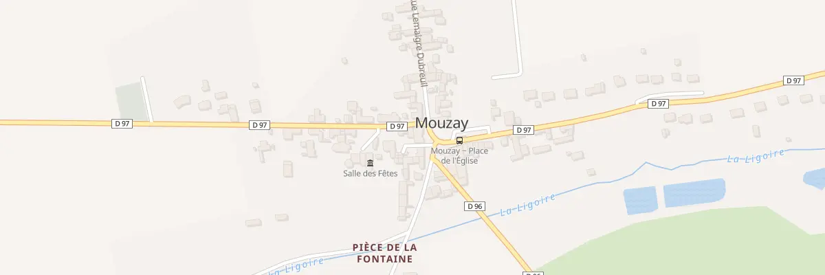 Plan du 3 Rue des Roses à Mouzay