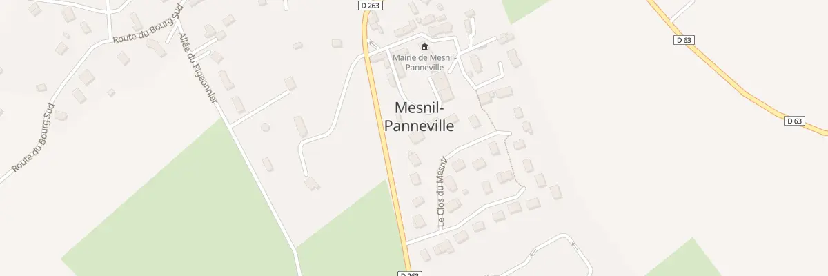 Plan du 19 Rue du Clos du Mesnil à Mesnil-Panneville