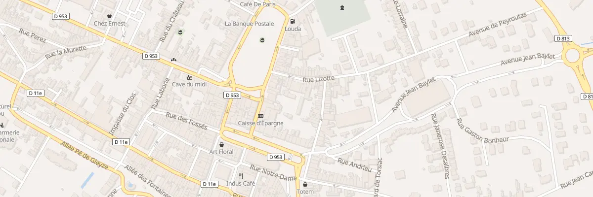 Plan du 12 Rue Lizotte à Valence
