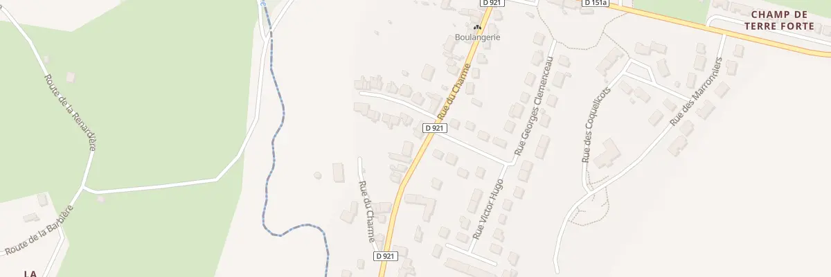 Plan du 26 Rue du Charme à Cormenon