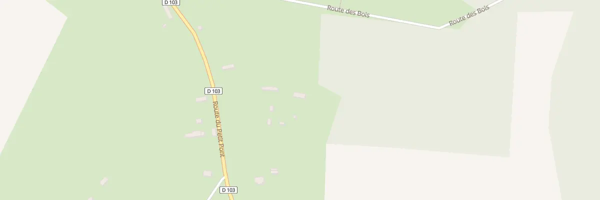 Plan du 184 Rte des Bois à Saint-Laurent-en-Caux