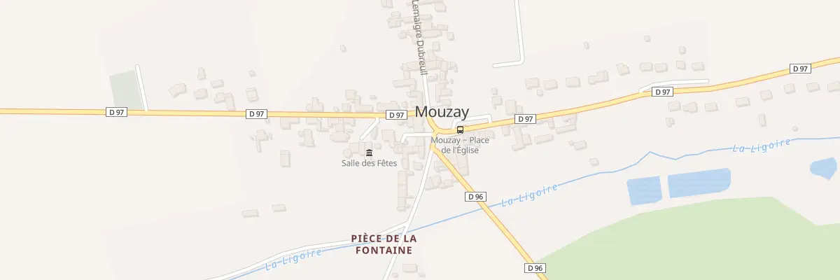 Plan du 4 Pl de la Mairie à Mouzay