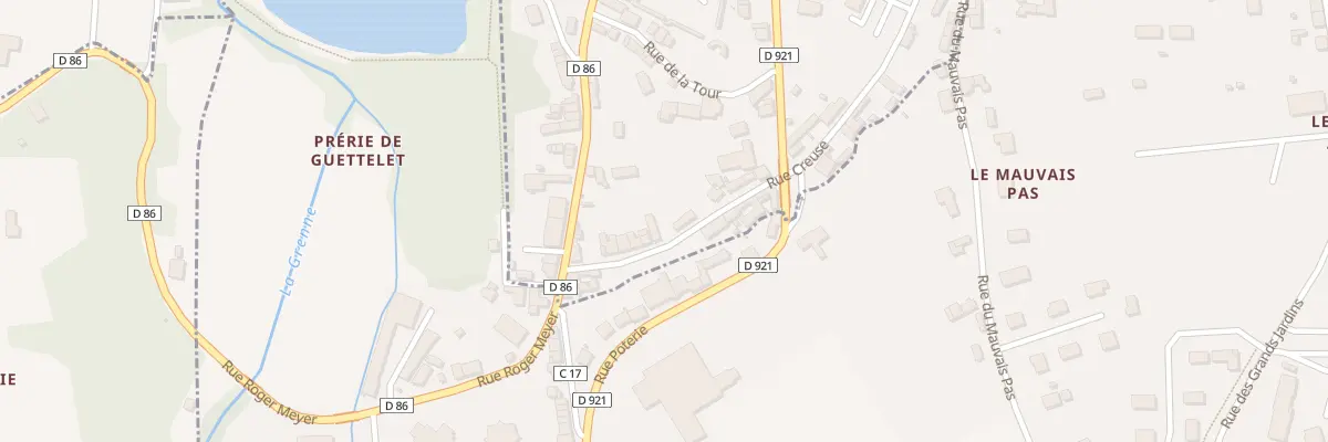 Plan du 41 Rue Creuse à Mondoubleau