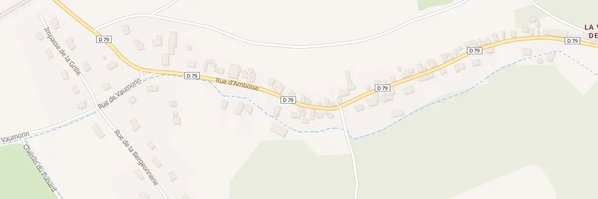 Plan du 22 Rue d’Amboise à Chançay