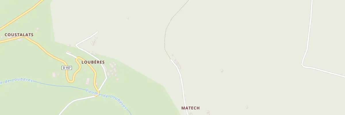 Plan du 128 Matech à Saint-Lary
