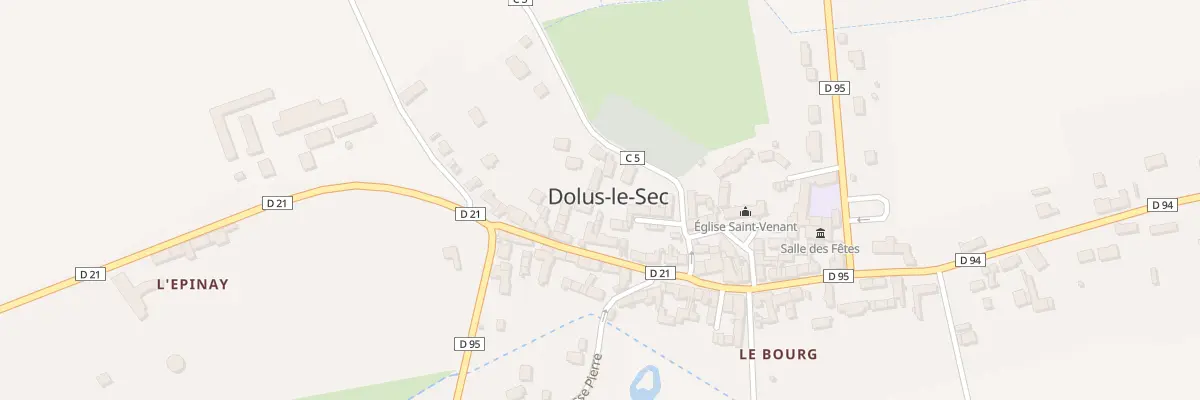 Plan du 20 Rue La Fayette à Dolus-le-Sec