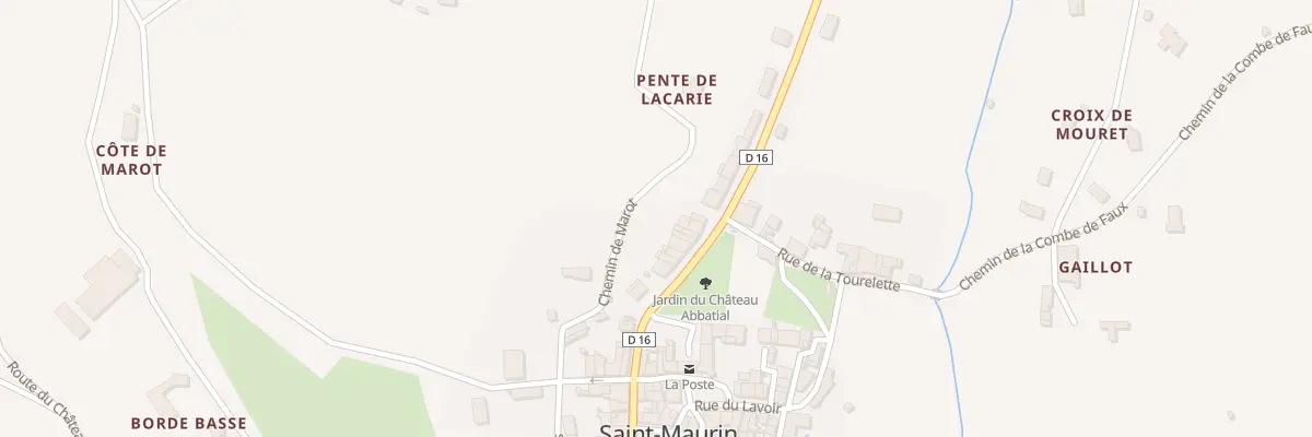 Plan du 48 Rue Principale à Saint-Maurin