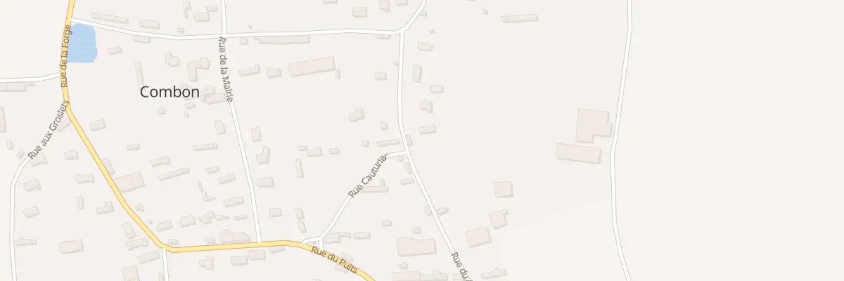 Plan du 6 Rue du Pommeret à Combon