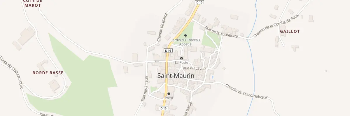Plan du 5 Rue du 11 Novembre à Saint-Maurin