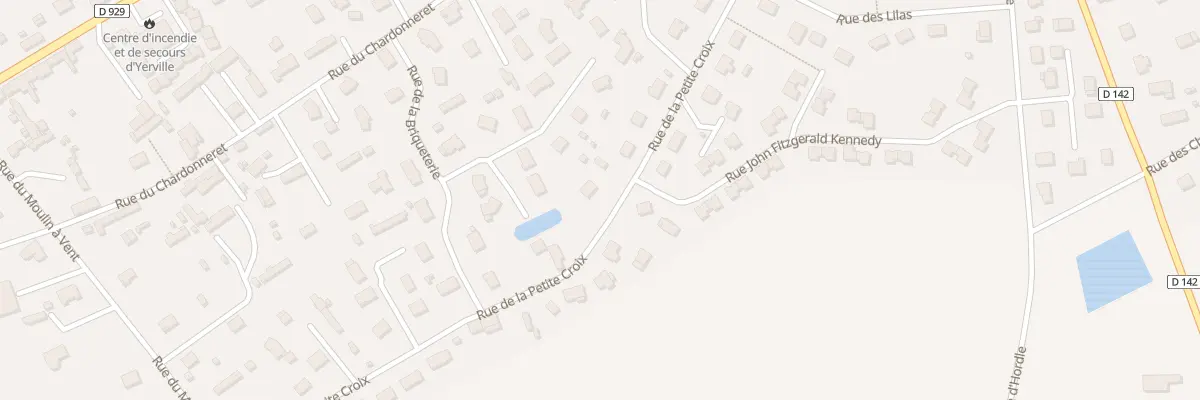 Plan du 452 Rue de la Petite Croix à Yerville