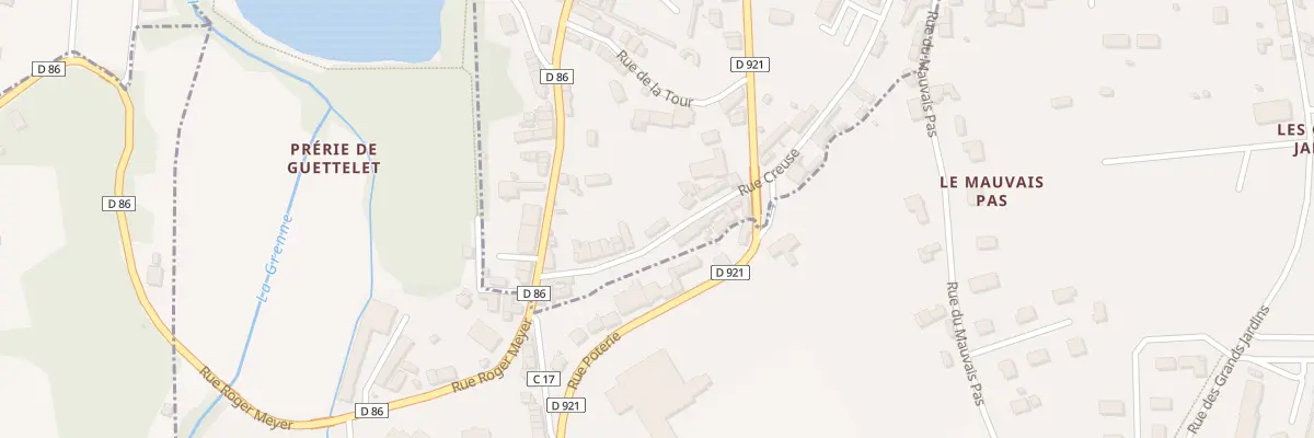 Plan du 37 Rue Creuse à Mondoubleau
