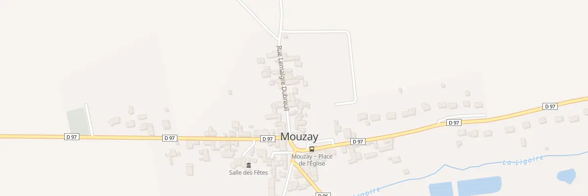 Plan du 14 Rue Lemaigre Dubreuil à Mouzay
