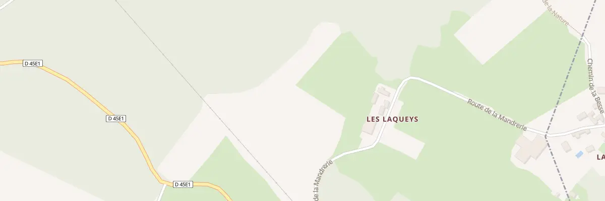 Plan du 275 Rte de la Mandrerie à La Douze