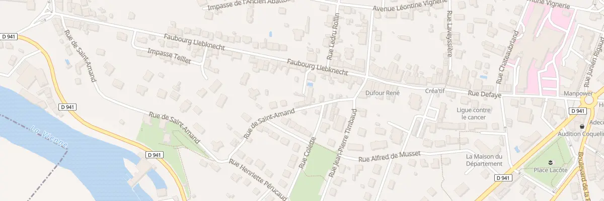 Plan du 8B Rue de Saint-Amand à Saint-Junien