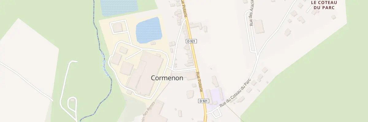 Plan du 76 Rue Poterie à Cormenon
