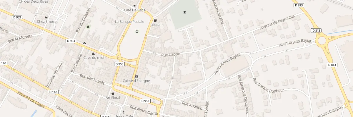 Plan du 38 Rue St Etienne à Valence