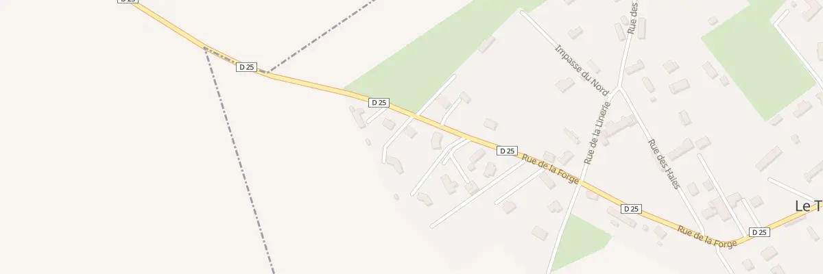 Plan du 459 Rue de la Forge au Torp-Mesnil