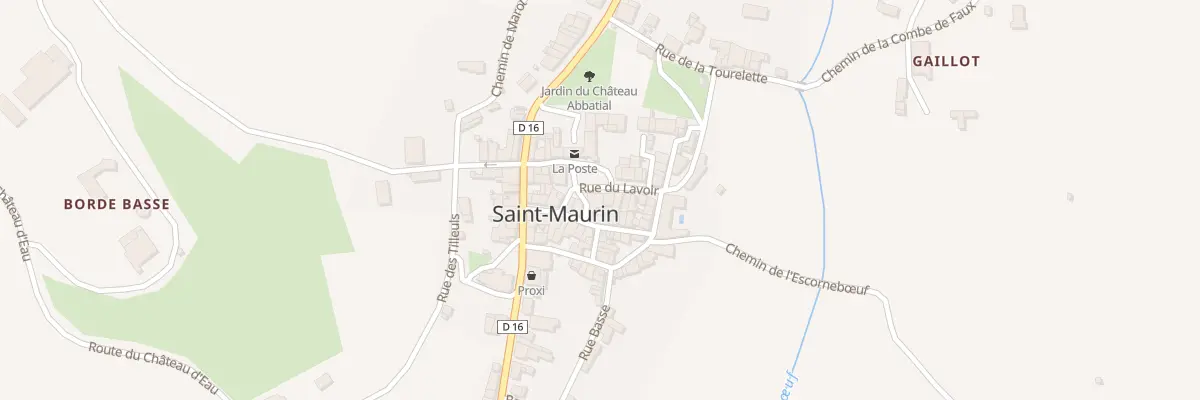 Plan du 1 Rue Calmette à Saint-Maurin