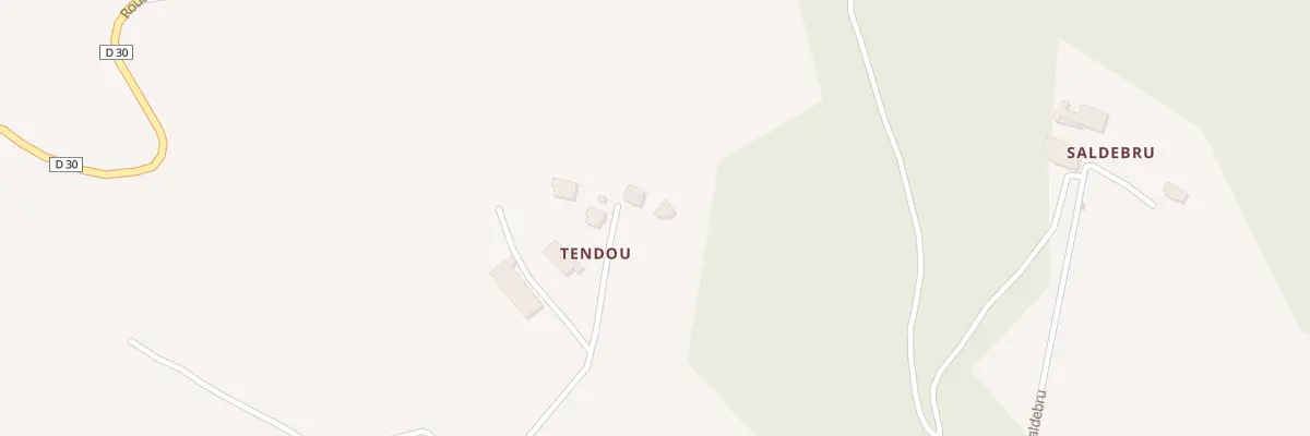 Plan du 5001 Tendou à Perville