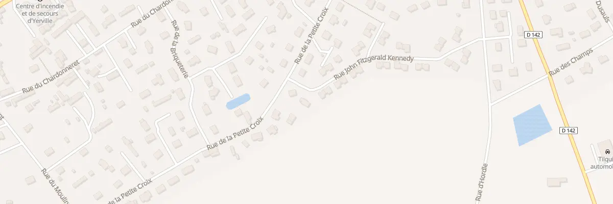Plan du 485 Rue de la Petite Croix à Yerville
