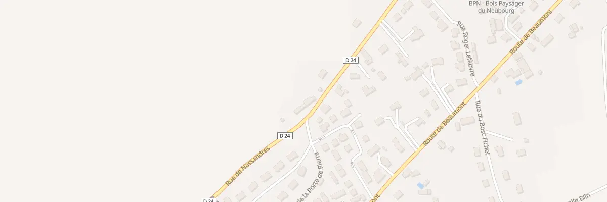 Plan du 14 Rue de Nassandres au Neubourg