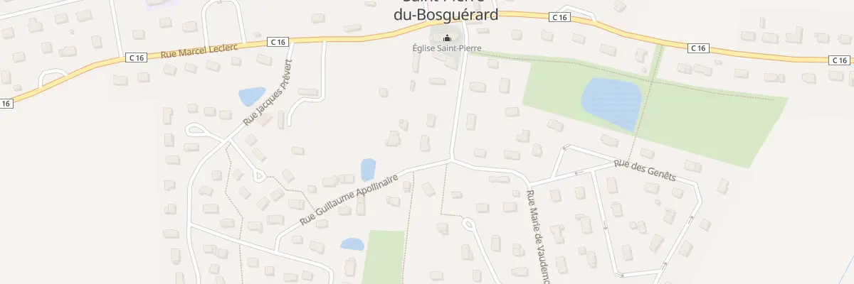 Plan du 2B Rue Marie de Vaudemont à Saint-Pierre-du-Bosguérard