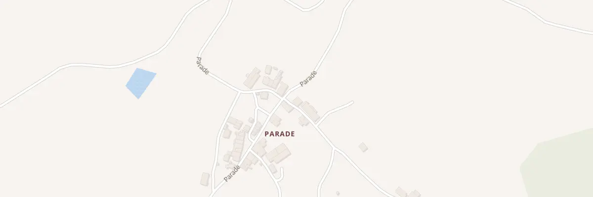 Plan du 38 Parade à Oradour-sur-Vayres