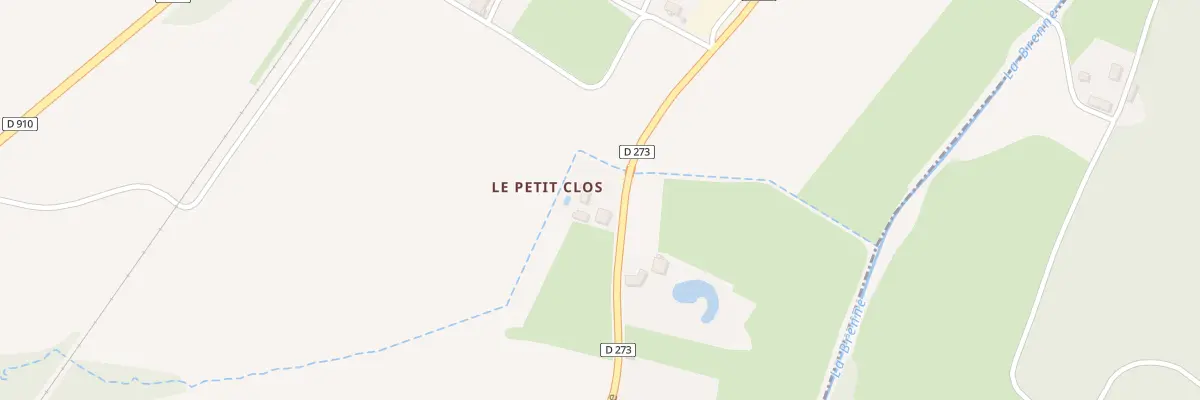 Plan du 348 Le Petit Clos à Villedômer