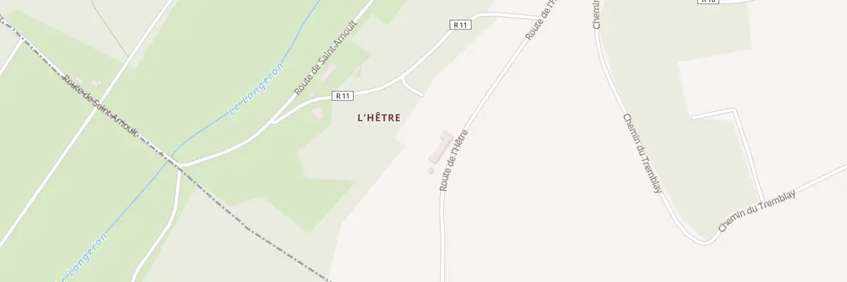 Plan du 61 Rte de l’Hêtre à Lavardin