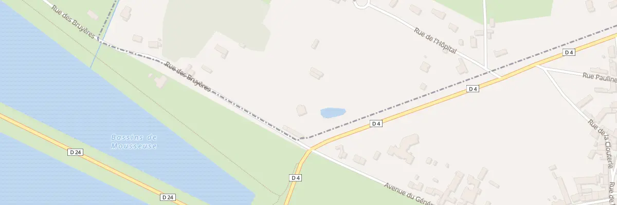 Plan du 2 Av du General de Gaulle à Lamblore