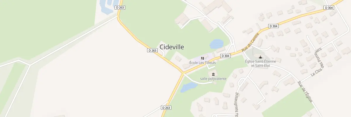 Plan du 28 Rte d’Auzouville à Cideville