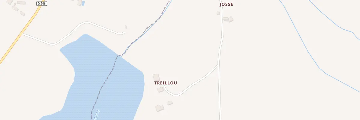 Plan du 5096 Treillou à Valeilles