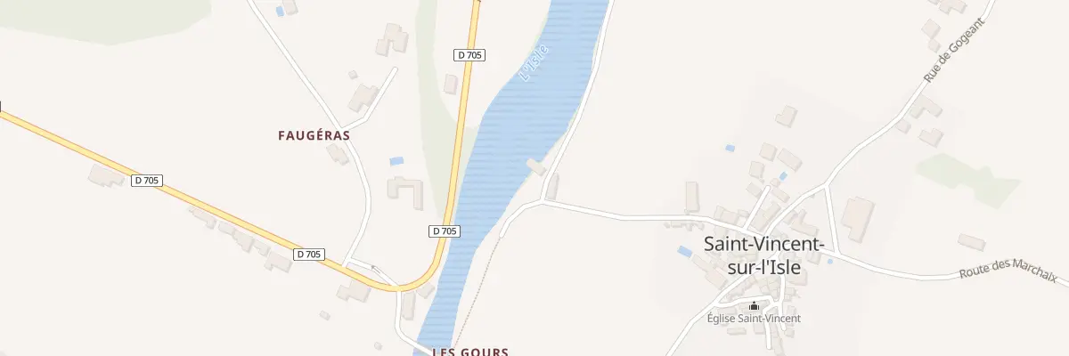 Plan du 8 Rue du Moulin à Saint-Vincent-sur-l’Isle