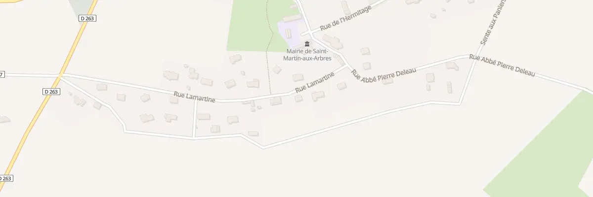 Plan du 87 Rue Lamartine à Saint-Martin-aux-Arbres