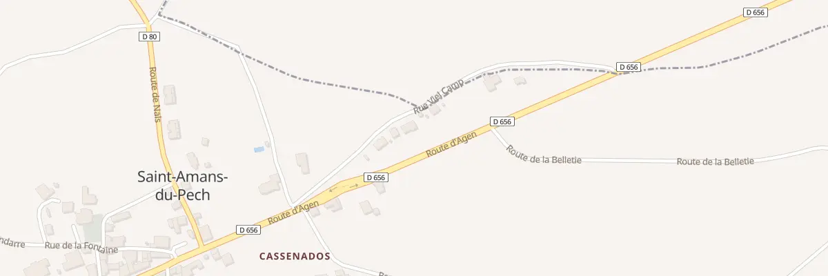 Plan du 5127 Saint-Amans-Nord à Saint-Amans-du-Pech