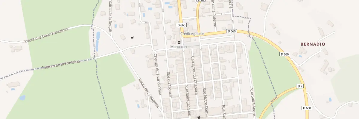 Plan du 83 Rue Saint-Jacques à Monpazier