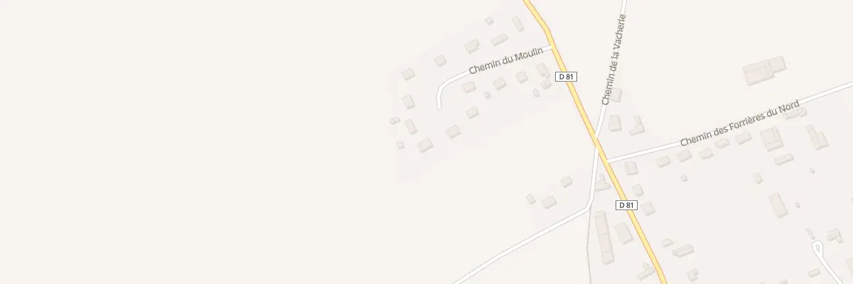Plan du 14 Che du Moulin à Tourville-la-Campagne