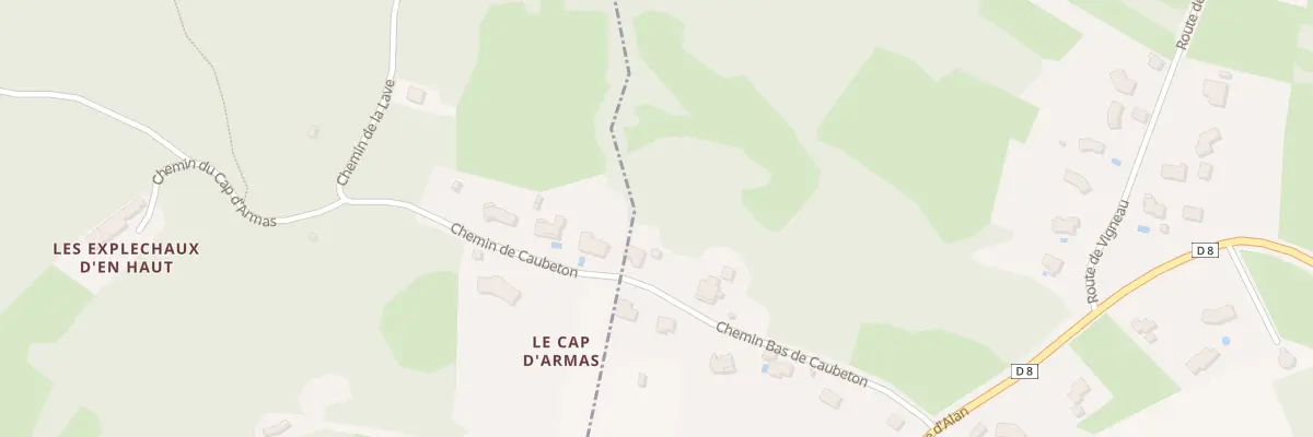 Plan du 6 Cap d’Armas à Montoulieu-Saint-Bernard