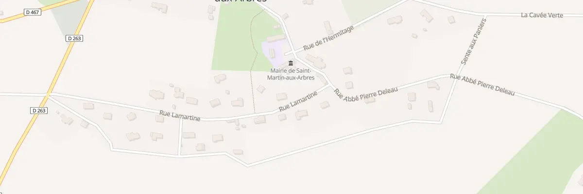 Plan du 84 Rue Lamartine à Saint-Martin-aux-Arbres