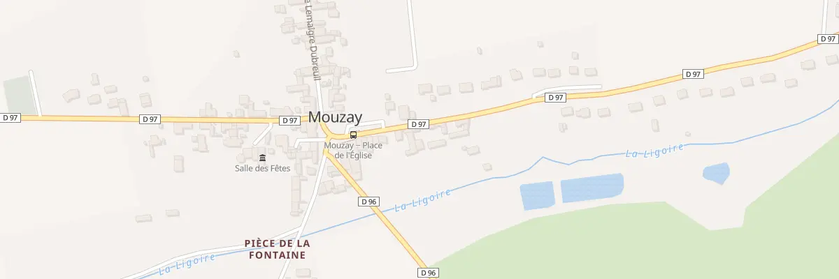 Plan du 2 Rue Paul Bernier à Mouzay
