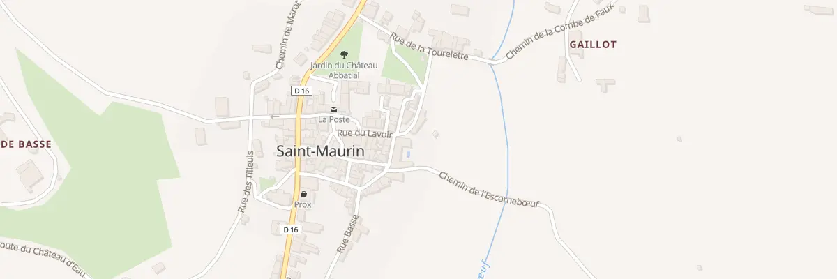 Plan du 19 Rue Basse à Saint-Maurin