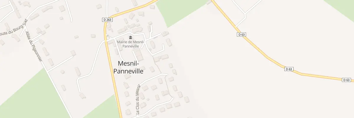 Plan du 13 Rue du Clos du Mesnil à Mesnil-Panneville