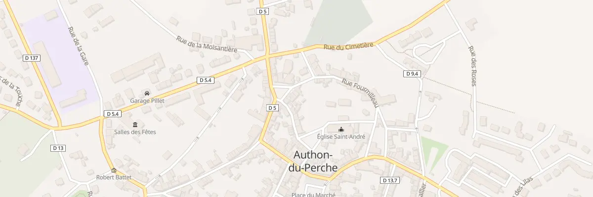 Plan du 4 Pl du Puits de la Botte à Authon-du-Perche