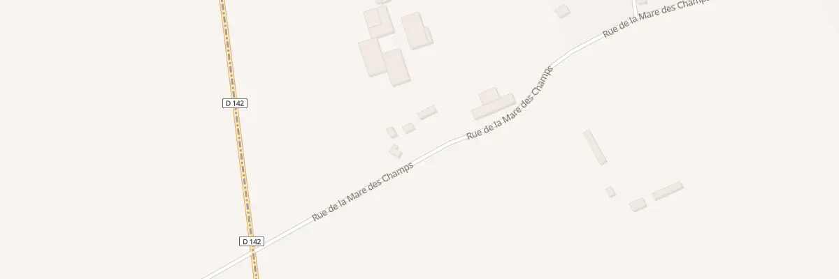 Plan du 720 Rue de la Mare des Champs à Vibeuf