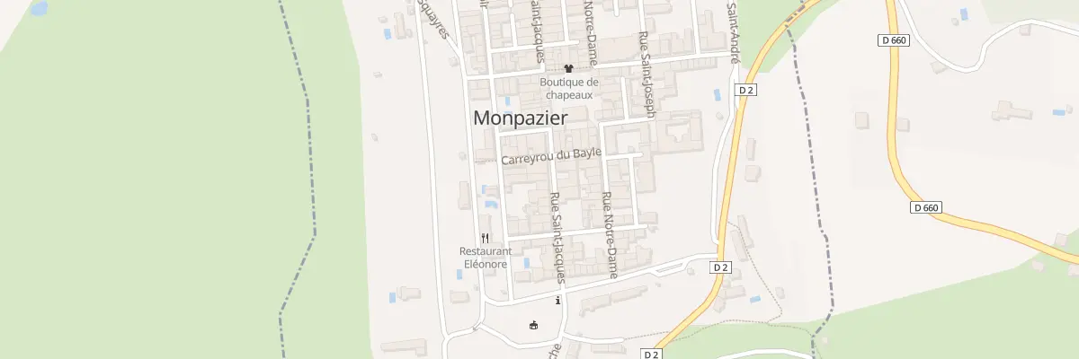 Plan du 17B Rue Saint-Jacques à Monpazier