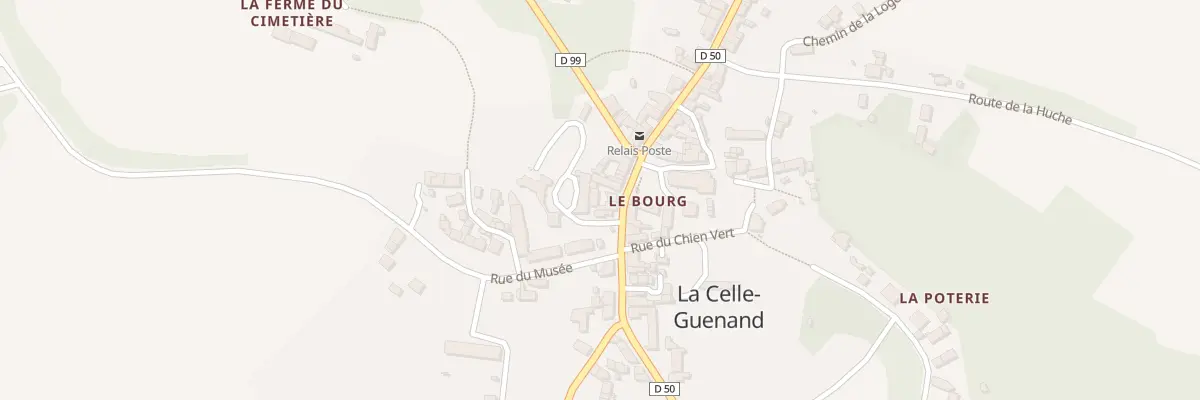 Plan du 12 Rue du Château à La Celle-Guenand