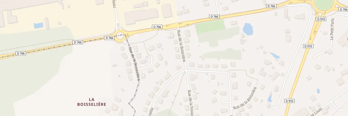Plan du 8 Rue de la Boisnière à Château-Renault