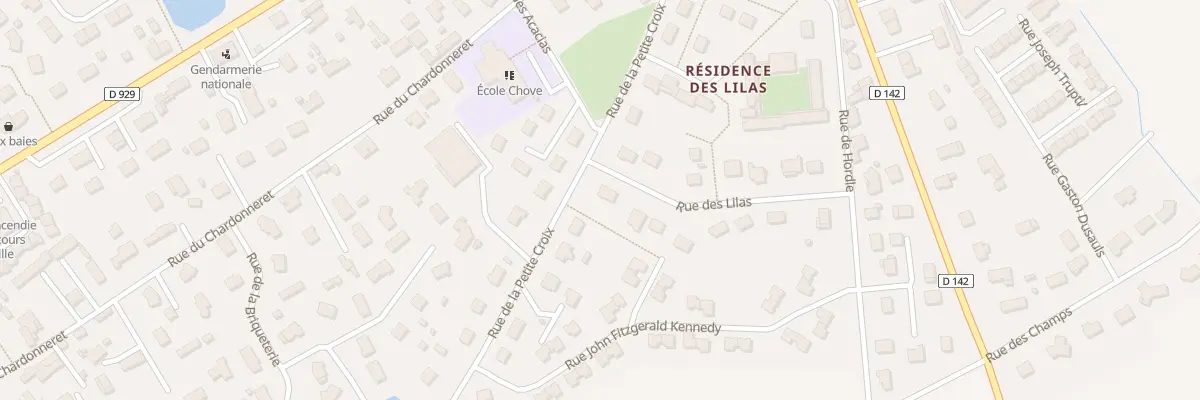 Plan du 26 Rue des Lilas à Yerville