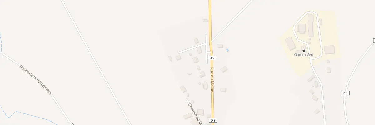 Plan du 65 Rue du Maine à Authon